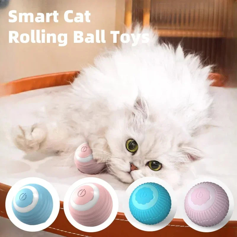 Smart Cat Rolling Ball Toys